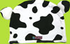 SoZo Black and White Cow Cap w/ Ears 