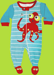 Sozo Squid Footed Romper