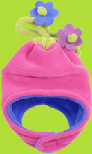 Tuff Cookie Orchid Fleece Edelweiss Hat
