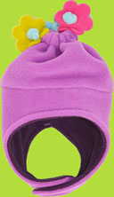 Tuff Kookooshka Edelweiss Orchid Hat