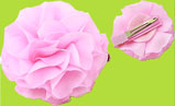 Pink Peony Hair Clip 