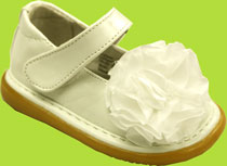 Wee Squeak White Peony Mary Jane 