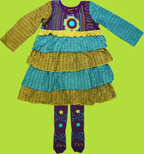 Zaza Couture Gloria Georgia Dress