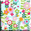 Zutano Flower Time print