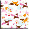 Zutano Little Ponies print