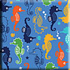 Zutano Seahorses Print