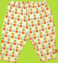 Zutano Itzy-Bitzy Sunset Dots Organic Cotton Pant