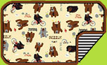 Zutano Mr. Griz Blanket
