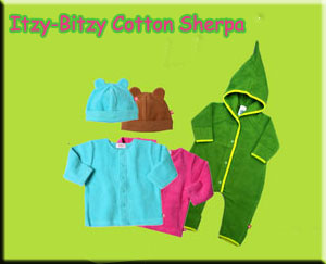 Zutano Itzy Bitzy Cotton Sherpa Clothing