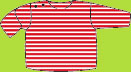 Zutano Red Candy Stripe Long Sleeve T-shirt