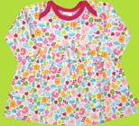 Zutano Itzy-Bitzy Mochi Long Sleeve Dress for Preemie and Newborn