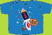 Zutano Perwinkle Blast Off Short Sleeve T-shirt