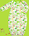 Zutano Farm Fresh Gown for 0-3 months