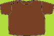 Zutano Chocolate Short Sleeve T-shirt