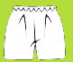 Zutano White Shorts