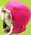 Zutano Fuchsia Cotton Sherpa Shaggy Hat