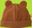 Zutano Chocolate Fleece Hat
