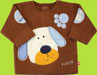 Zutano Chocolate Puppy Cotton Sherpa Pullover