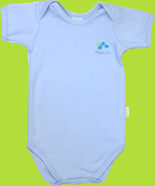 i-play Green Sprouts Blueberry Oraganic Bodysuit