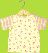 i-play Green Sprouts Organic Bamboo Shirt Rose Bunny
