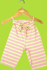 i-play Green Sprouts Organic Bamboo Pant Rose Stripe