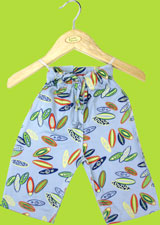 i-play Green Sprouts Organic Bamboo Pant Surfboards